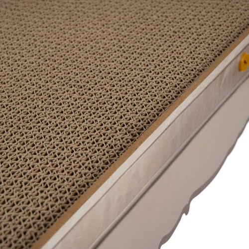 Pat pentru Pisici Tip Sisal, Canapea Confortabila și Durabila 60x32x29 cm Maro